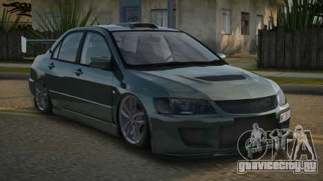 Mitsubishi Lancer Evolution VIII Yahfer для GTA San Andreas