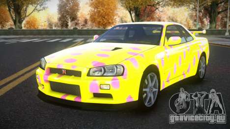 Nissan Skyline R34 Richtiny S6 для GTA 4