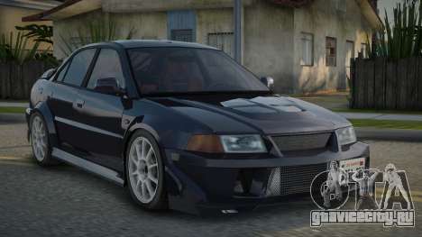 Mitsubishi Lancer Evolution VI Nisajavin для GTA San Andreas