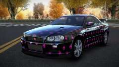 Nissan Skyline R34 Richtiny S3 для GTA 4