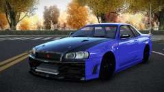 Nissan Skyline R34 Lehijiveb для GTA 4