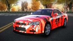 Nissan Skyline R34 Richtiny S14 для GTA 4