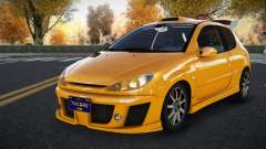 Peugeot 206 Bizjuv для GTA 4