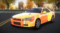 Nissan Skyline R34 Richtiny S1 для GTA 4