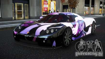 Koenigsegg CCX Vanlyn S14 для GTA 4