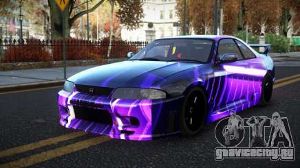 Nissan Skyline R33 Cogelria S4 для GTA 4