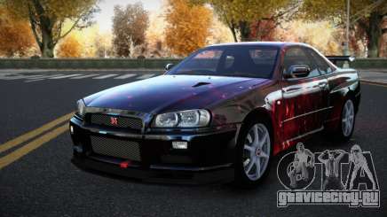 Nissan Skyline R34 Richtiny S10 для GTA 4