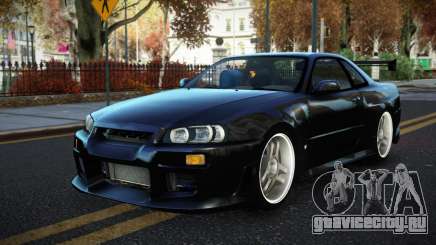 Nissan Skyline R34 Fuvev для GTA 4