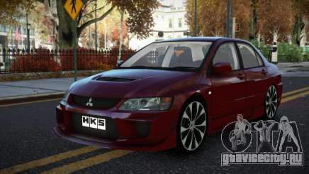 Mitsubishi Lancer Evolution VIII Avav для GTA 4