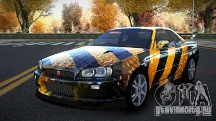 Nissan Skyline R34 Richtiny S13 для GTA 4