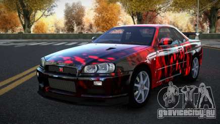 Nissan Skyline R34 Richtiny S9 для GTA 4
