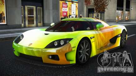 Koenigsegg CCX Vanlyn S6 для GTA 4