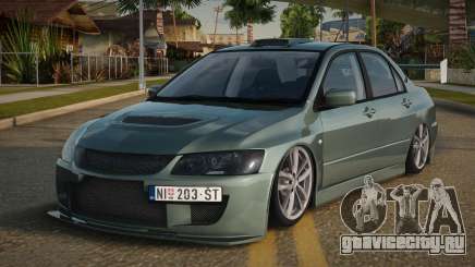 Mitsubishi Lancer Evolution VIII Yahfer для GTA San Andreas