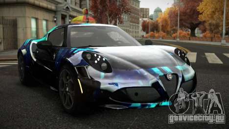 Alfa Romeo 4C Niraconah S4 для GTA 4