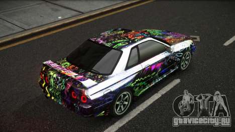 Nissan Skyline R32 Vierolas S14 для GTA 4