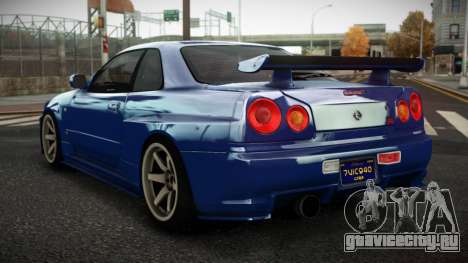 Nissan Skyline R34 Gauyi для GTA 4