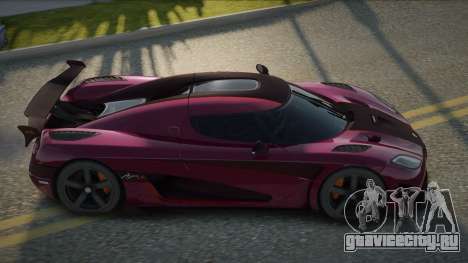 Koenigsegg Agera Isjeony для GTA San Andreas