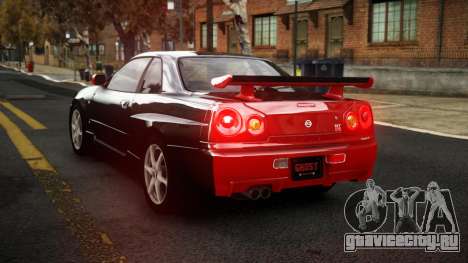 Nissan Skyline R34 Sahunlia S4 для GTA 4