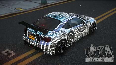 Subaru BRZ Eltithy S4 для GTA 4