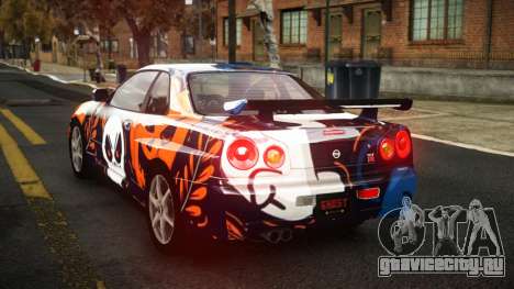 Nissan Skyline R34 Sahunlia S6 для GTA 4
