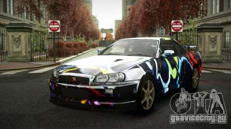 Nissan Skyline R34 Zoelly S9 для GTA 4