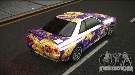 Nissan Skyline R32 Vierolas S4 для GTA 4