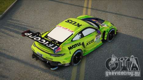 Porsche 911 (992.1) GT3R Manthey Racing 911 для GTA San Andreas