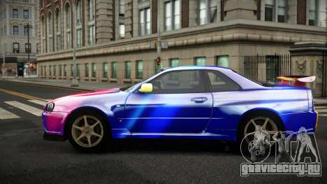 Nissan Skyline R34 Zoelly S4 для GTA 4