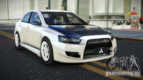 Mitsubishi Lancer Evolution X Atez для GTA 4