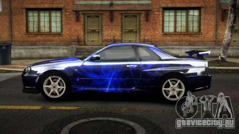 Nissan Skyline R34 Sahunlia S3 для GTA 4