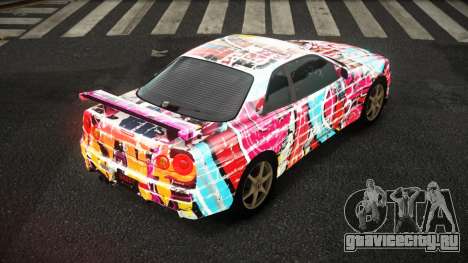 Nissan Skyline R34 Zoelly S7 для GTA 4