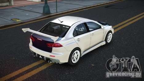 Mitsubishi Lancer Evolution X Atez для GTA 4