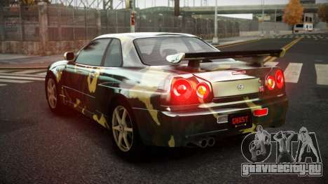 Nissan Skyline R34 Zoelly S2 для GTA 4