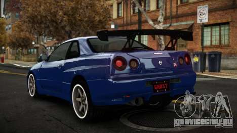 Nissan Skyline R34 Osun для GTA 4