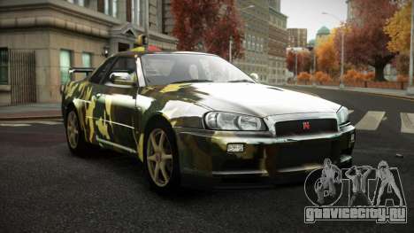 Nissan Skyline R34 Zoelly S2 для GTA 4