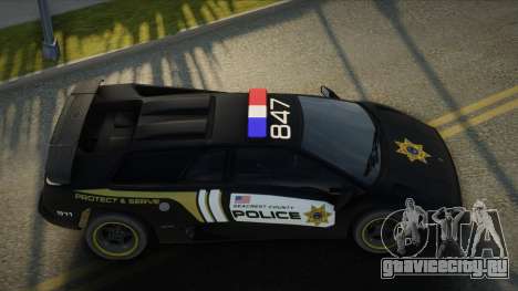 Lamborghini Diablo Police SA для GTA San Andreas