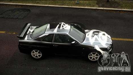 Nissan Skyline R34 Sahunlia S13 для GTA 4
