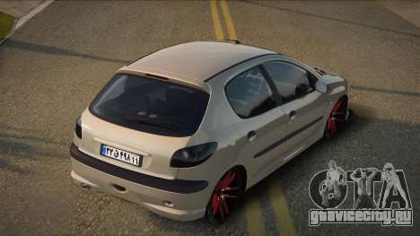 Peugeot 206 Lyjais для GTA San Andreas