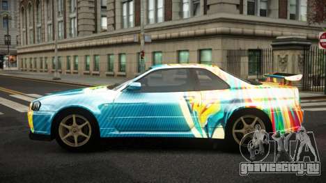 Nissan Skyline R34 Zoelly S6 для GTA 4