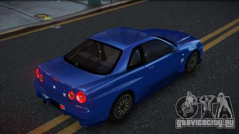 Nissan Skyline R34 Uzat для GTA 4