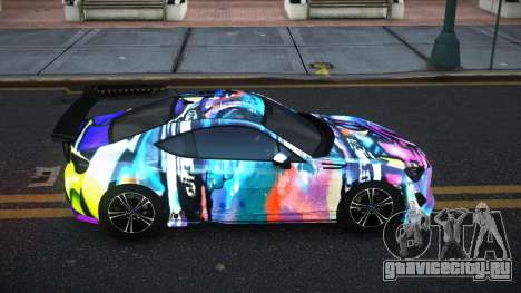 Subaru BRZ Eltithy S12 для GTA 4
