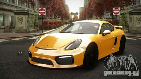 Porsche Cayman GT4 Gellud для GTA 4