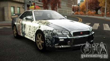 Nissan Skyline R34 Zoelly S1 для GTA 4