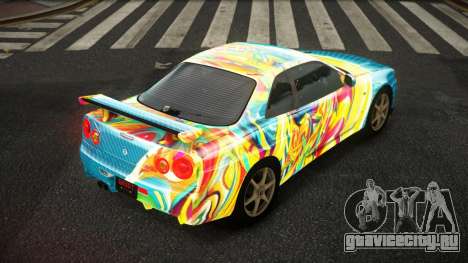 Nissan Skyline R34 Zoelly S6 для GTA 4