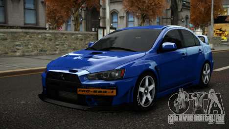Mitsubishi Lancer Evolution X Miasa для GTA 4