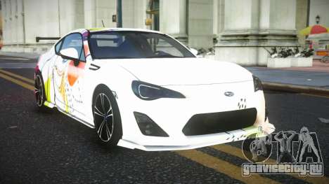 Subaru BRZ Eltithy S13 для GTA 4