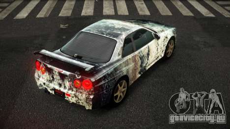 Nissan Skyline R34 Zoelly S1 для GTA 4