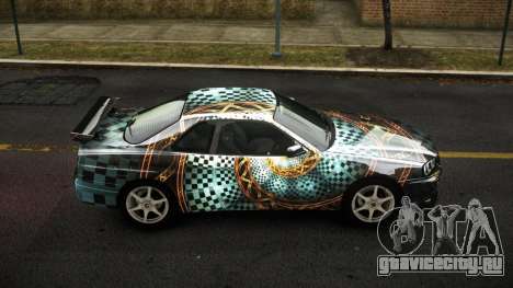 Nissan Skyline R34 Sahunlia S2 для GTA 4