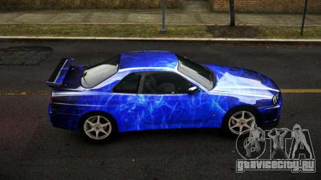 Nissan Skyline R34 Sahunlia S3 для GTA 4