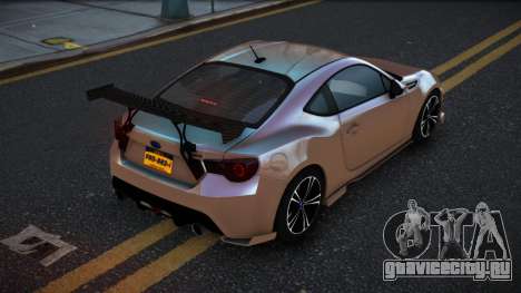 Subaru BRZ Eltithy для GTA 4